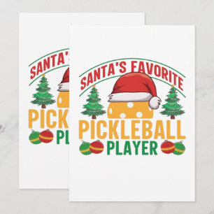 Pickleball Weihnachten  Einladung