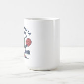 Pickleball Weihnachten Kaffeetasse (Mittel)