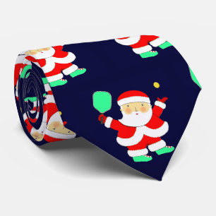 Pickleball Weihnachten Krawatte