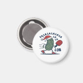 Pickleball Weihnachten Magnet (Vorderseite/Rückseite)