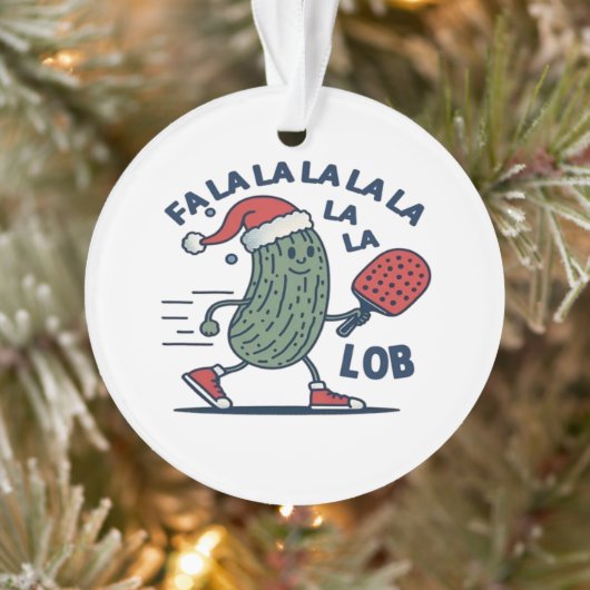 Pickleball Weihnachten Ornament (Baum)