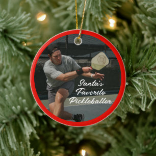 Pickleball Weihnachten Personalisierte Ornament