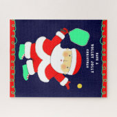 Pickleball Weihnachten Puzzle (Horizontal)