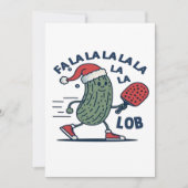 Pickleball Weihnachten Save The Date (Vorderseite)