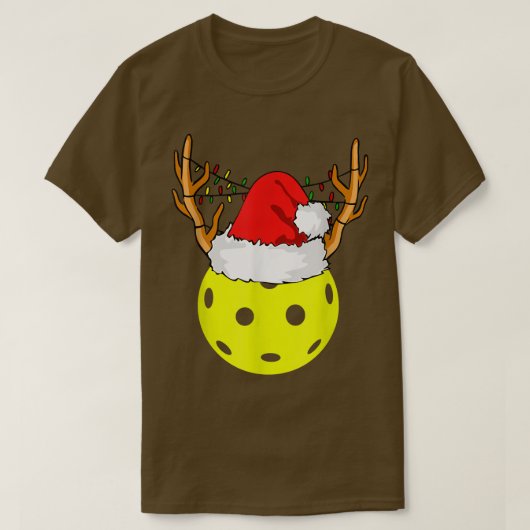 Pickleball Weihnachten T-Shirt (Design vorne)