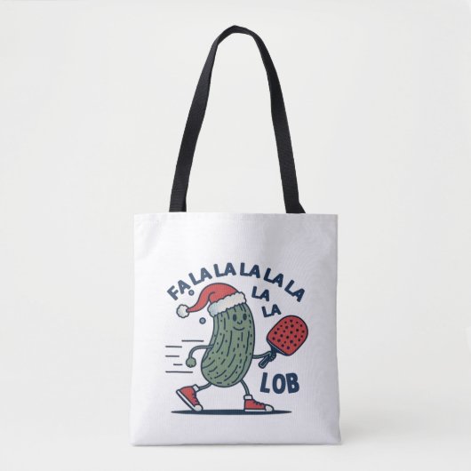 Pickleball Weihnachten Tasche (Vorderseite)