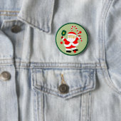 Pickleball Weihnachts-Kleine Geschenke Button (Beispiel)
