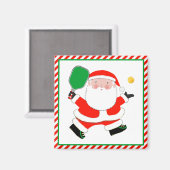 Pickleball Weihnachts-Kleine Geschenke Magnet (Vorderseite/Rückseite)