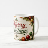 Pickleball-Weihnachtsfeier Kaffeetasse (VorderseiteRechts)