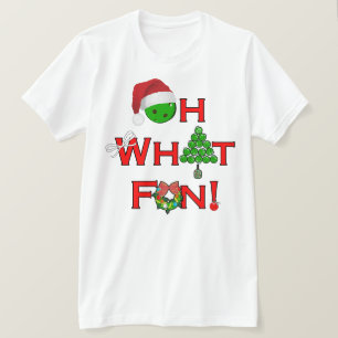 Pickleball-Weihnachtsfeier Oh Was Für Ein Spaß T-Shirt