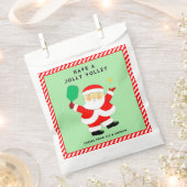 Pickleball Weihnachtsfeiertag - Gefälligkeitstasch Geschenktütchen (Ausgeschnitten)