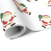 Pickleball Weihnachtsgeschenk Geschenkpapier (Rolleneckpunkt)
