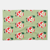 Pickleball Weihnachtsgeschenk Geschirrtuch (Horizontal)