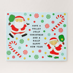 Pickleball Weihnachtsgeschenk Puzzle