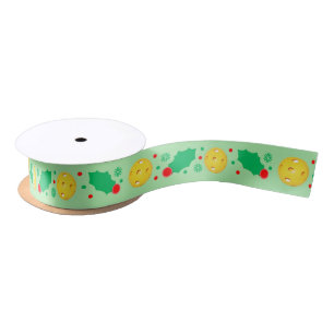 Pickleball Weihnachtsgeschenk Satin Ribbon Satinband