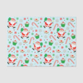 Pickleball-Weihnachtsgeschenk Seidenpapier (Vorderseite)