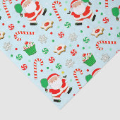 Pickleball-Weihnachtsgeschenk Seidenpapier (Ausschnitt)