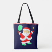 Pickleball-Weihnachtsgeschenk Tasche (Rückseite)