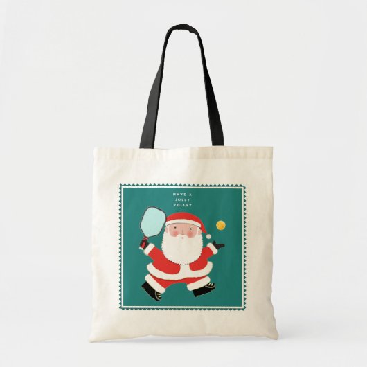 Pickleball Weihnachtsgeschenk Tote Tasche (Vorne)