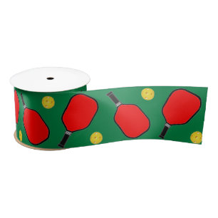 Pickleball Weihnachtsgeschenke Satin Ribbon Satinband