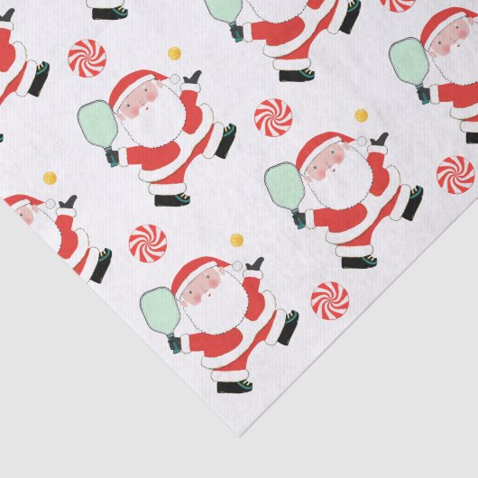 Pickleball Weihnachtsgeschenke Seidenpapier (Ausschnitt)