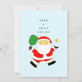 Pickleball Weihnachtsgeschenkkarte Feiertagskarte (Vorderseite)