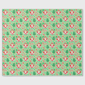 Pickleball Weihnachtsgeschenkpapier Geschenkpapier (Flach)