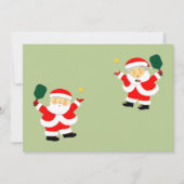 Pickleball Weihnachtskarten Feiertagskarte (Vorderseite)