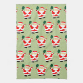 Pickleball Weihnachtsküche Handtuch (Vertikal)