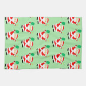 Pickleball Weihnachtsküche Handtuch (Horizontal)