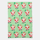 Pickleball Weihnachtsküche Handtuch (Vertikal)