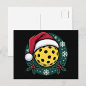 Pickleball Weihnachtsmannhut Holunder Weihnachten (Vorne/Hinten)