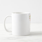 Pickleball-Weihnachtsrentier Kaffeetasse (Links)