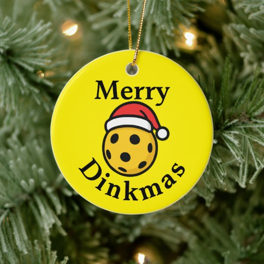 Pickleball Weihnachtsschmuck (Baum)