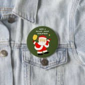 Pickleball-Weihnachtsstrumpf-Füller Button (Beispiel)
