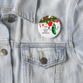Pickleball-Weihnachtsstrumpf-Füller Button (Beispiel)