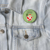 Pickleball-Weihnachtsstrumpf-Füllung Button (Beispiel)