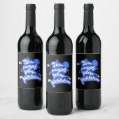 Pickleball Weinetikett (Flaschen)