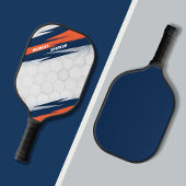 Pickleball Weißes Wabenmuster Schläger
