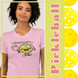 Pickleball, wenn du Soft Serve Will, geht auf Eisc T-Shirt