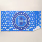 Pickleball: Wenn Sie die Hitze nicht nehmen können Strandtuch (Vorderseite)