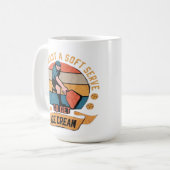 Pickleball Wenn Sie wollen Soft Serve gehen Ice Cr Kaffeetasse (Vorderseite Links)