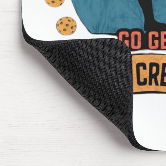 Pickleball Wenn Sie wollen Soft Serve gehen Ice Cr Mousepad (Ecke)
