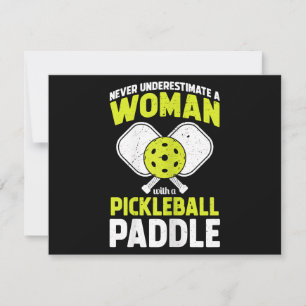 Pickleball Woman Funny Pickleball Player Geschenk Save The Date
