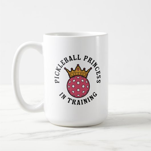 Pickleball Women Funny Kaffeetasse (Links)