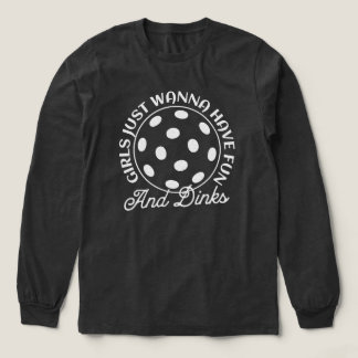 Pickleball Women Funny Zitat Tri-Blend Shirt