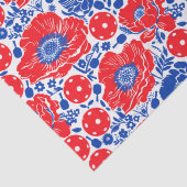 Pickleball Wrap & Roll Seidenpapier (Detail)