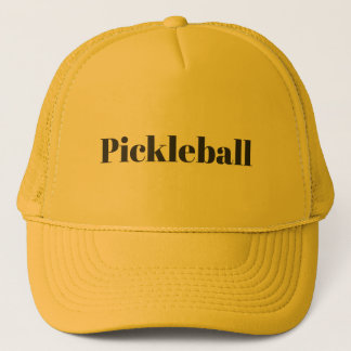 Pickleball Yellow   Truckerkappe