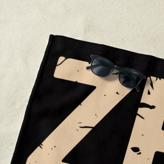 Pickleball Zen Paddle Maintenance Graphic Strandtuch (Beispiel)