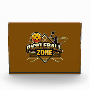Pickleball Zone - Perfekt für leidenschaftliche Sp Fotoblock